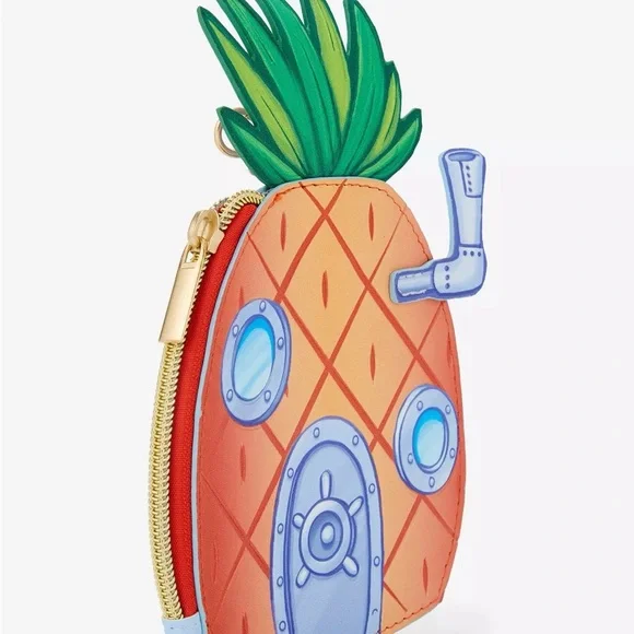 SpongeBob SquarePants Pineapple House Figural Cardholder NWT - Picture 3 of 5